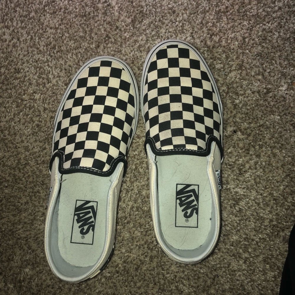Checkered vans
